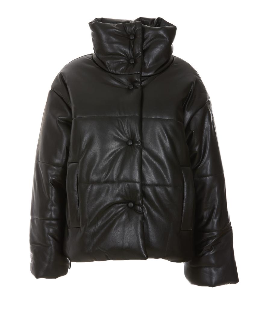Nanushka Hide Leather Down Jacket商品第1张图片规格展示