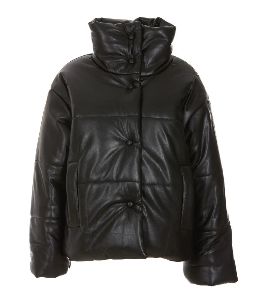 商品Nanushka|Nanushka Hide Leather Down Jacket,价格¥3946,第1张图片