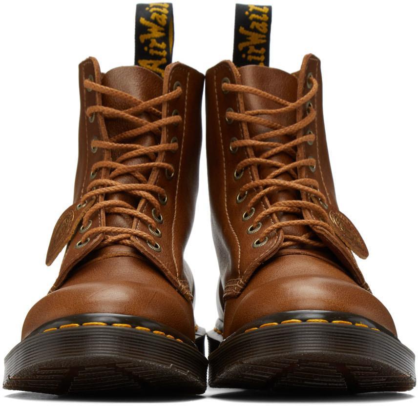 商品Dr. Martens|Tan 1460 Pascal Boots,价格¥1452,第4张图片详细描述