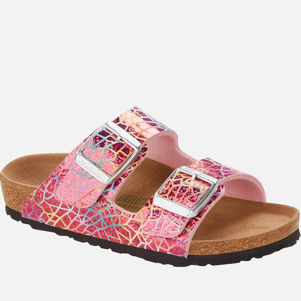 商品Birkenstock|Birkenstock Kids' Arizona Kids Sandals - Flashy Hologram Pink,价格¥155,第1张图片