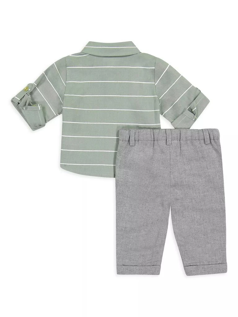 商品Miniclasix|Baby Boy's Shirt & Pants Set,价格¥350,第2张图片详细描述