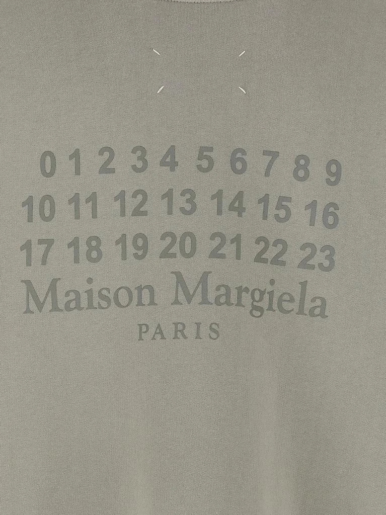 商品MAISON MARGIELA|Numeric Signature Mm6 Sweatshirt Gray,价格¥5370,第4张图片详细描述