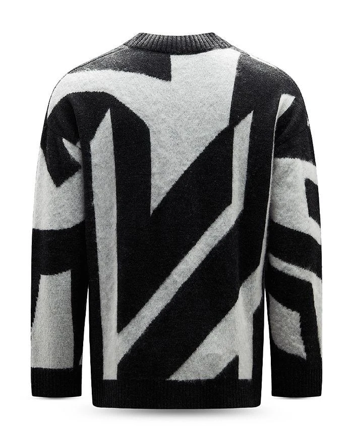 商品Alexander McQueen|Color Block Oversized Cardigan Sweater,价格¥1328,第2张图片详细描述