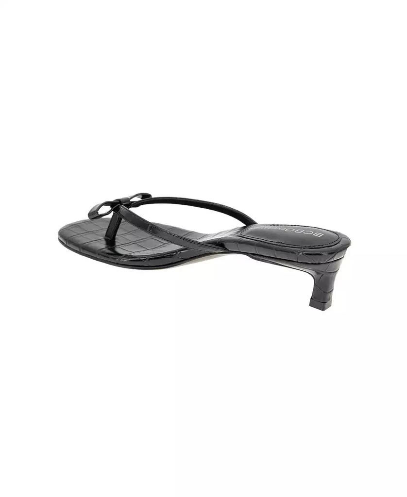 Women's Zia Bow-Detail Kitten Heel Dress Sandals 商品