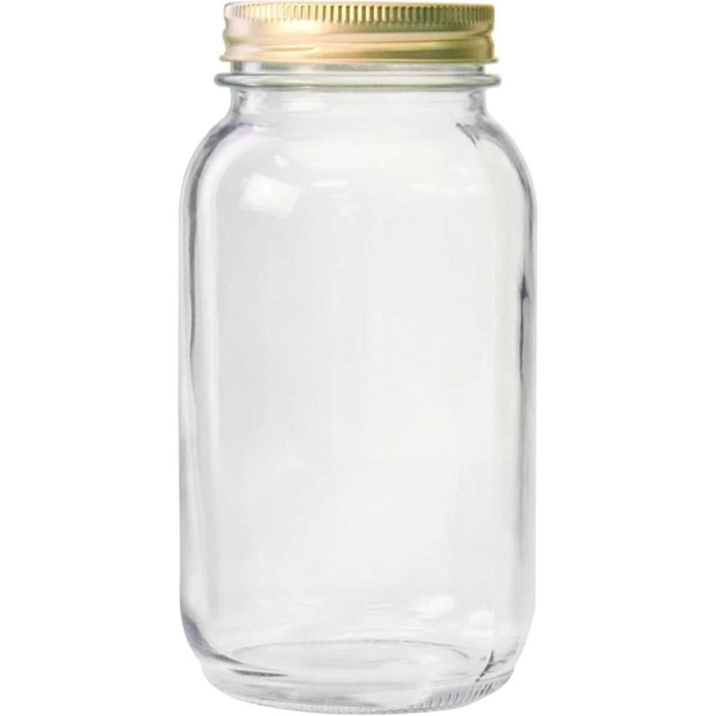 商品Anchor Hocking|6061686 1 Quart Regular Mouth Canning Jar - Pack of 12,价格¥285,第1张图片