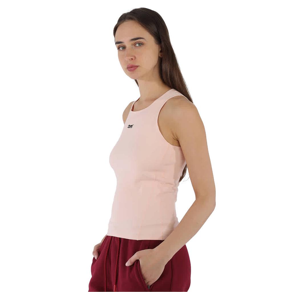 X Victoria Beckham Ladies Coralglow Crewneck Fitted Tank Top商品第2张图片规格展示