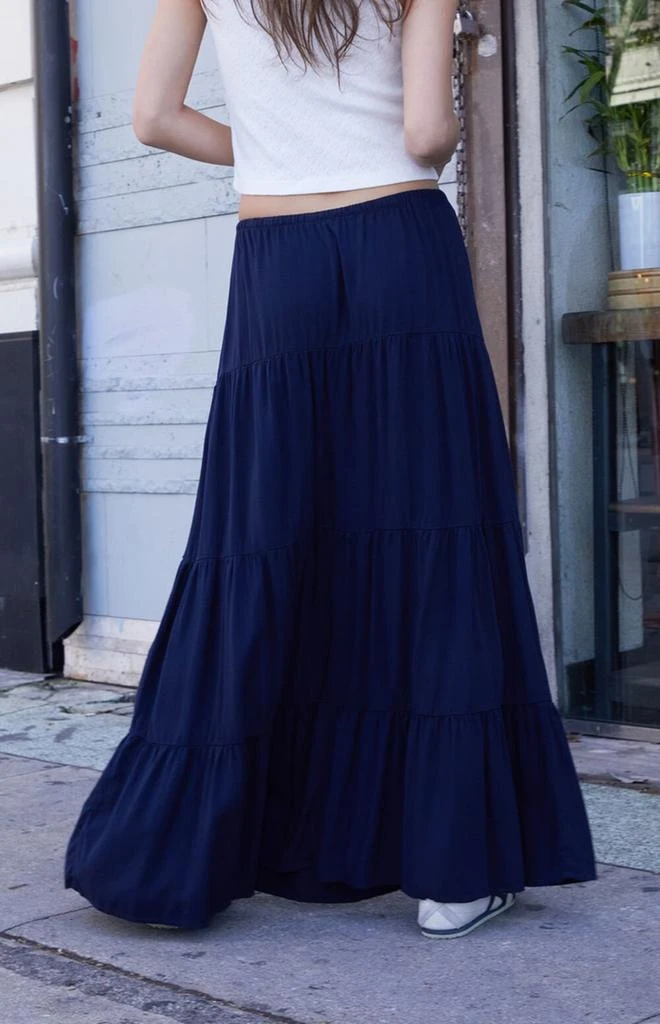 商品John Galt|Navy Izzy Maxi Skirt,价格¥268,第4张图片详细描述