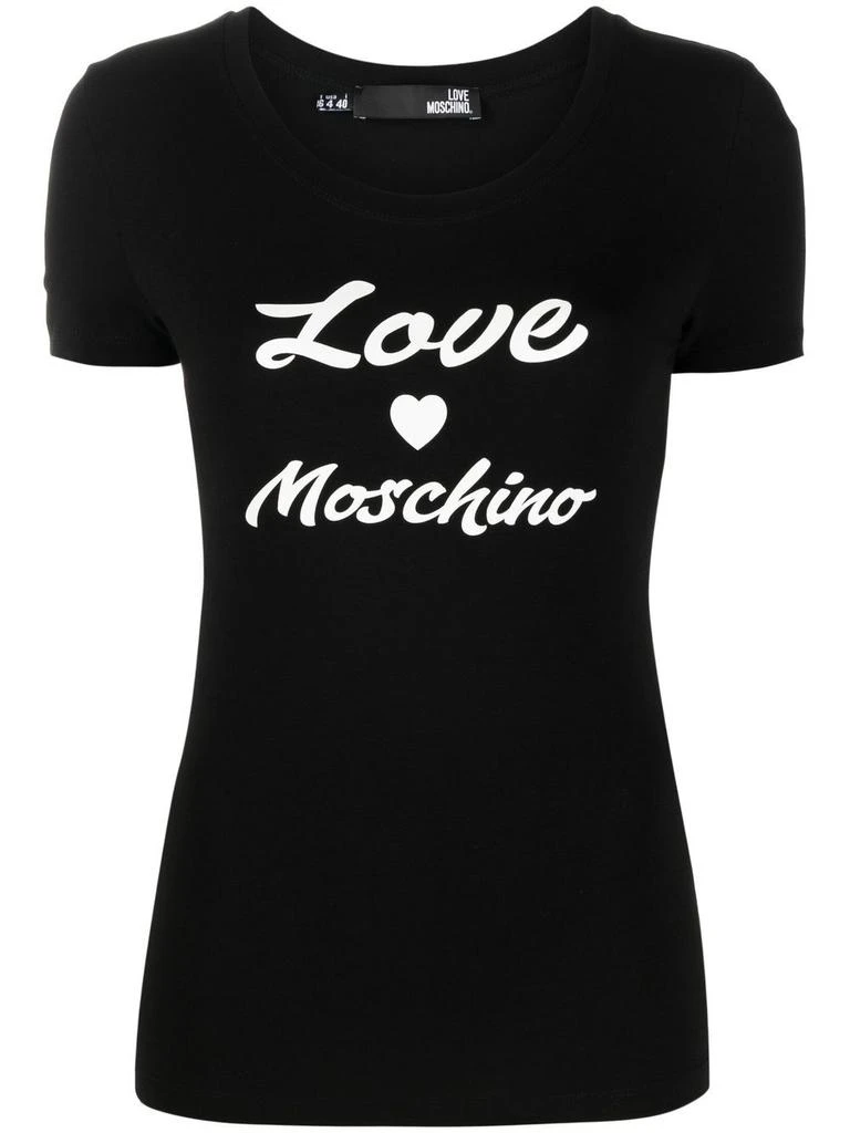 商品Love Moschino|Love Moschino T-shirts and Polos Black,价格¥684,第1张图片