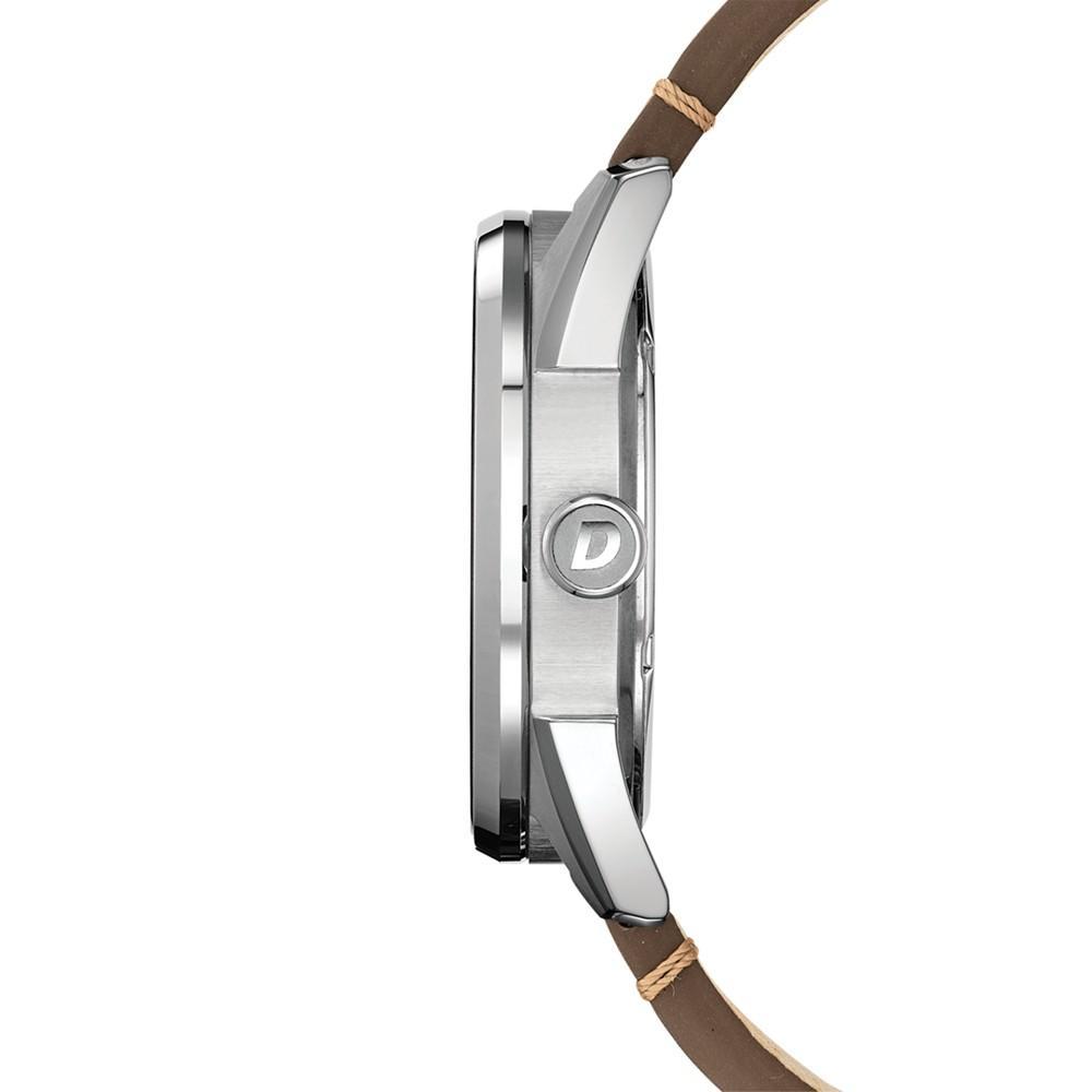 商品Citizen|Drive from Citizen Eco-Drive Men's Brown Leather Strap Watch 42mm,价格¥1582,第4张图片详细描述