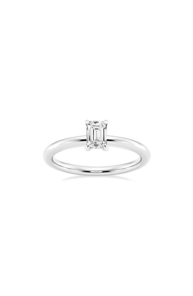 商品Badgley Mischka|Emerald Cut Lab Created Diamond Engagement Ring - 0.50 ctw,价格¥7461,第1张图片