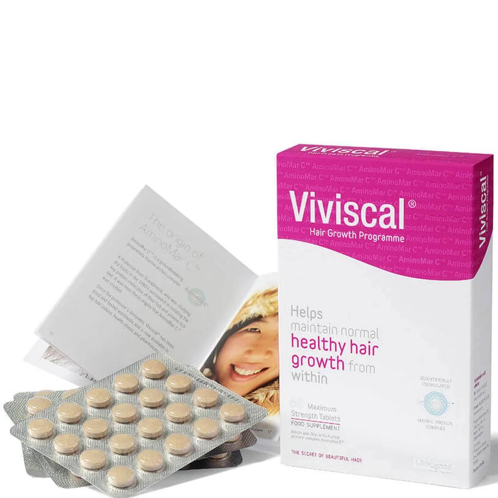 商品Viviscal|Viviscal Biotin and Zinc Hair Supplement Tablets for Women - 60 Tablets (1 Month Supply),价格¥513,第2张图片详细描述