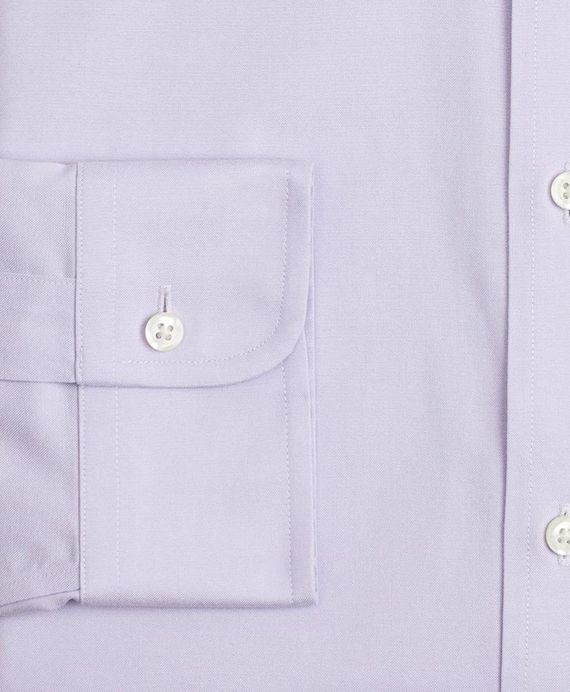 商品Brooks Brothers|Stretch Regent Regular-Fit  Dress Shirt, Non-Iron Pinpoint Ainsley Collar,价格¥616,第3张图片详细描述