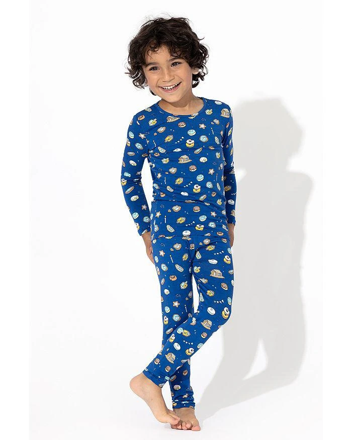 商品Bellabu Bear|Unisex Hanukkah Cookies Print Pajama Set - Baby, Little Kid,价格¥286,第5张图片详细描述