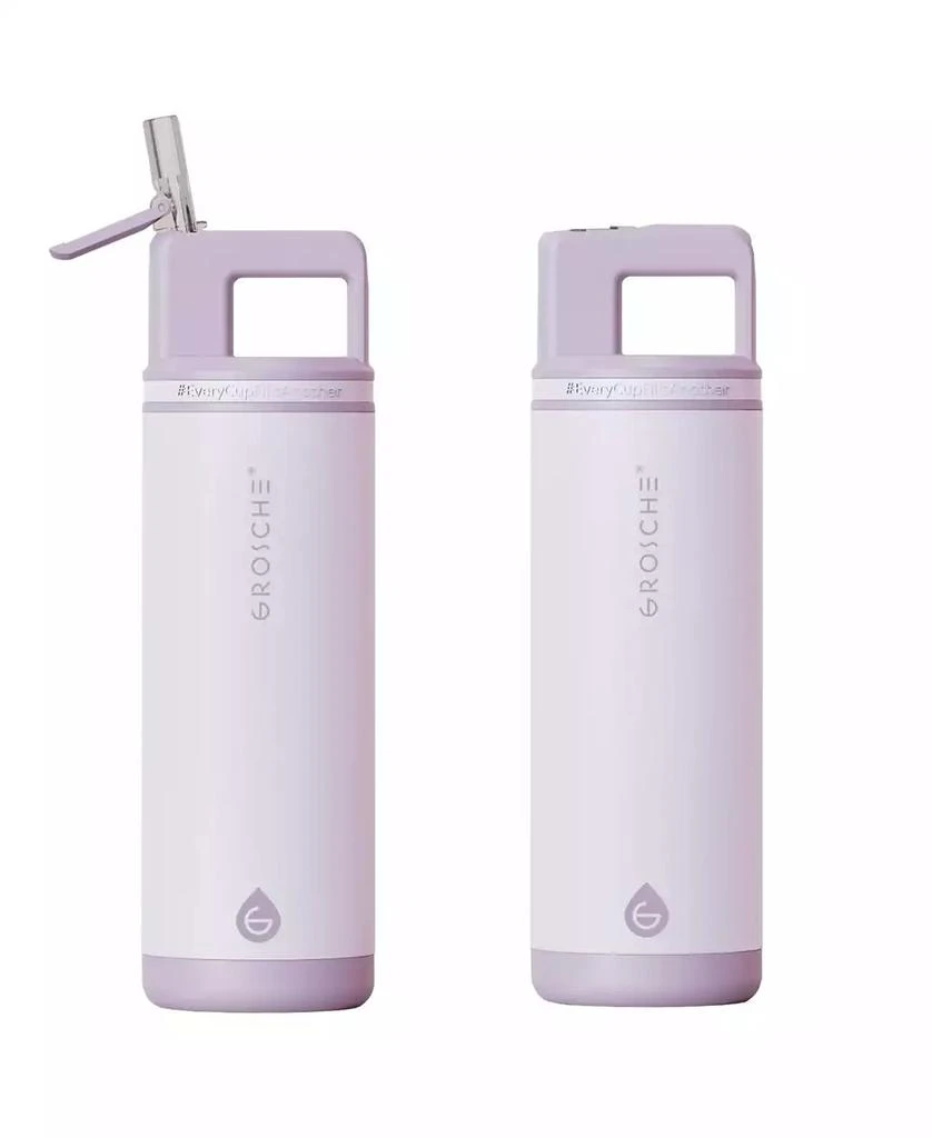 Alpine Flip 'N Sip Insulated, Leakproof Water Bottle with Straw, 20 OZ, 2pk 商品