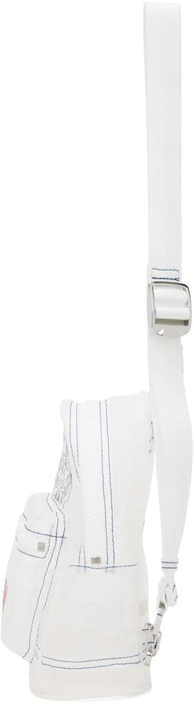 商品Kenzo|White Mini Ripstop Kampus Backpack,价格¥982,第2张图片详细描述