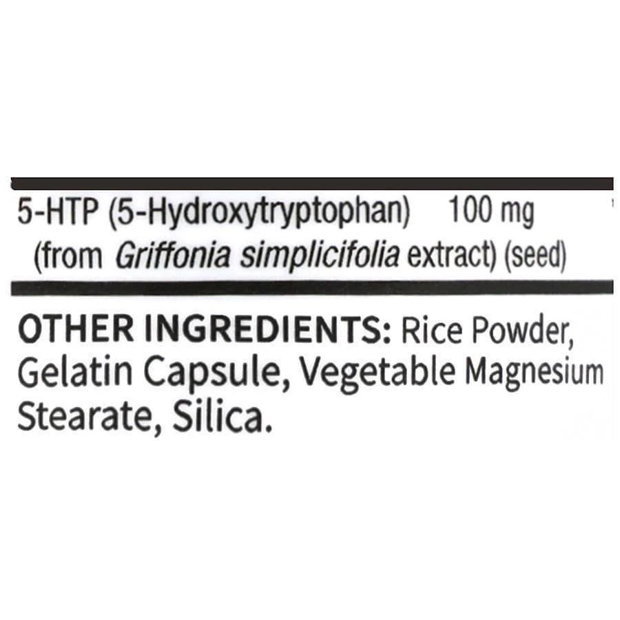 商品Walgreens|5-HTP 100 mg Capsules,价格¥103,第4张图片详细描述
