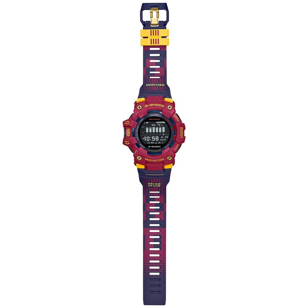 商品G-Shock|Men's Digital FC Barcelona Multicolor Resin Strap Watch 49mm,价格¥1289,第2张图片详细描述