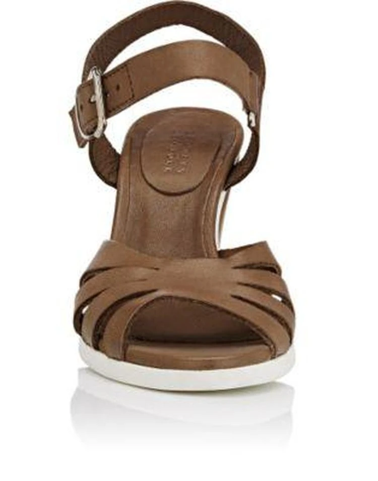 商品Barneys New York|Leather Ankle-Strap Sandals,价格¥886,第4张图片详细描述