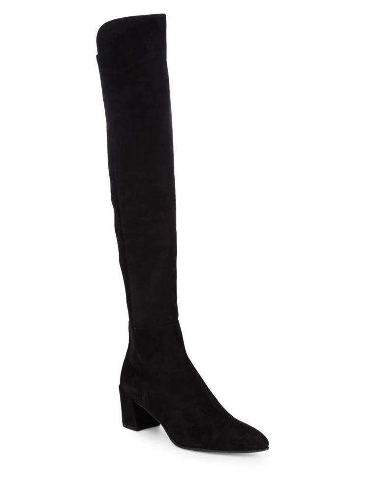 商品Stuart Weitzman|麂皮过膝靴,价格¥1735,第4张图片详细描述