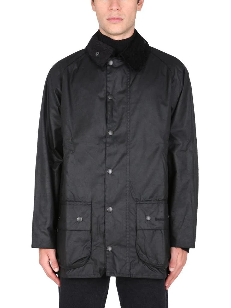 商品Barbour|Barbour men's black other materials outerwear jacket,价格¥2996,第2张图片详细描述