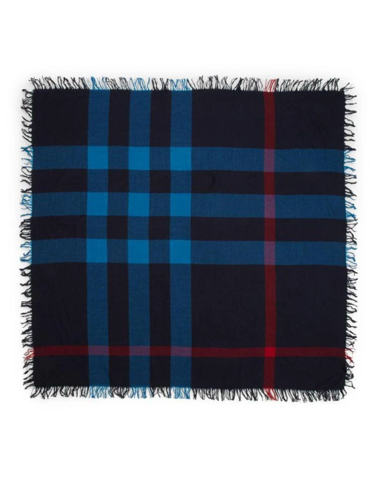 商品Burberry|Color Check Square Scarf,价格¥889,第2张图片详细描述