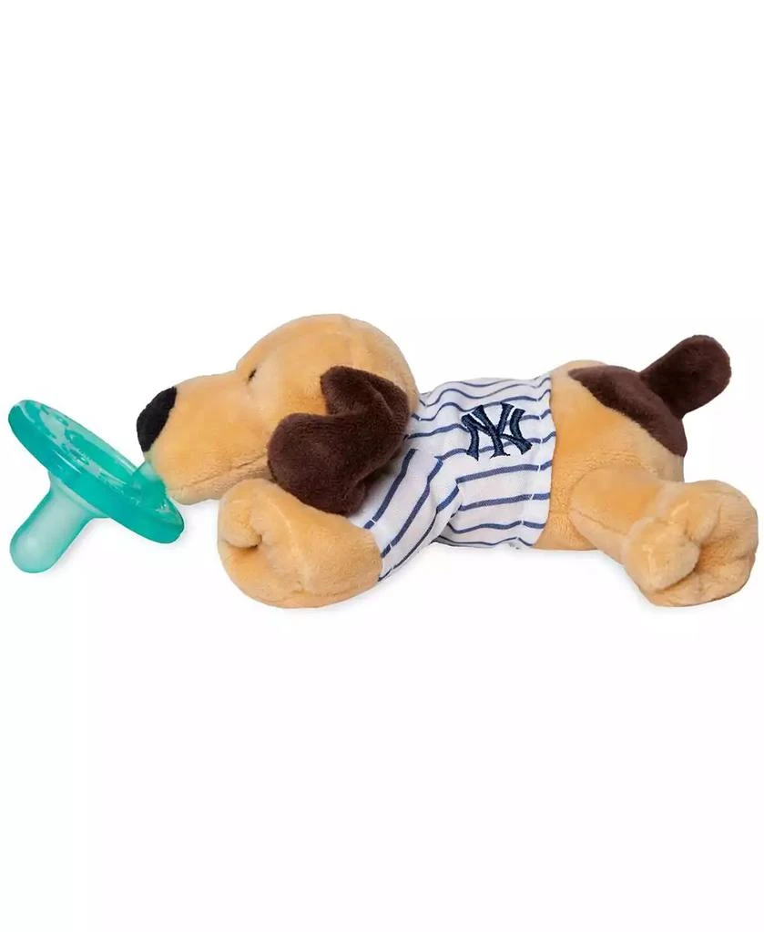 商品Wubbanub|0 to 6m Infant Pacifier -  New York Yankees Pinstripe Puppy,价格¥152,第1张图片