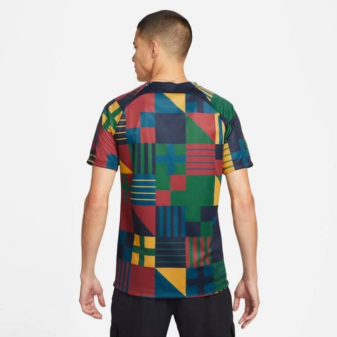 商品NIKE|Men's Nike Portugal Dri-FIT Pre-Match Soccer Top,价格¥523,第3张图片详细描述