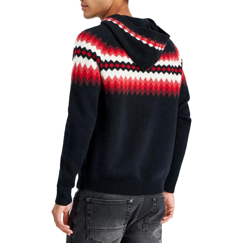 商品INC International|INC Mens Wool Blend Pullover Hooded Sweater,价格¥287,第2张图片详细描述