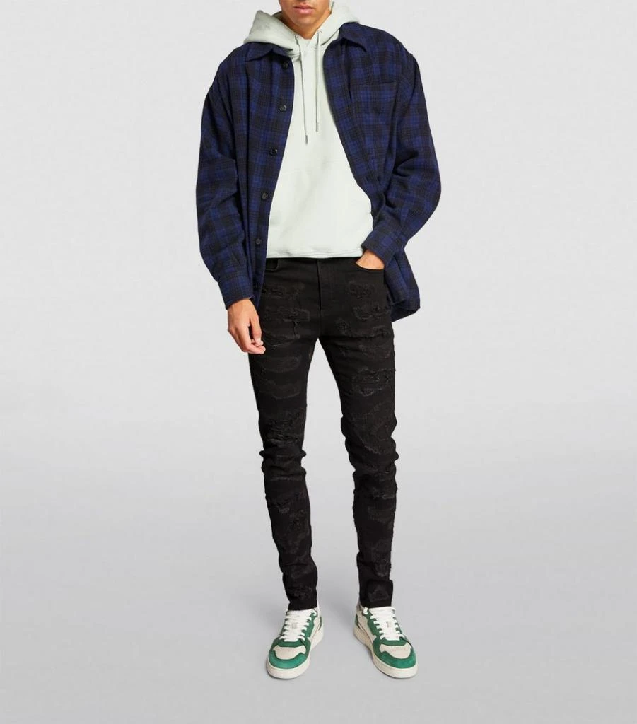 商品Represent|Shredded Skinny Jeans,价格¥762,第2张图片详细描述