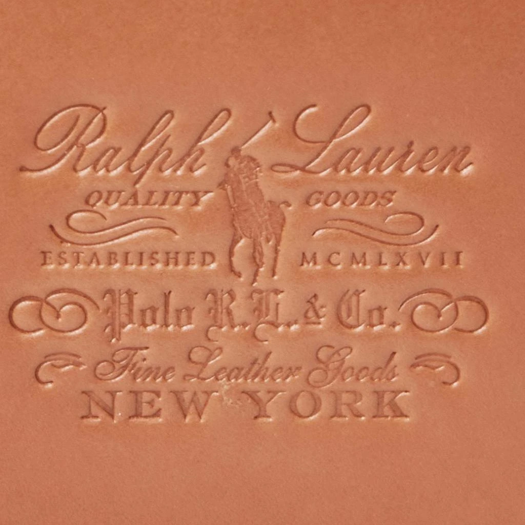 商品Ralph Lauren|Polo Ralph Lauren Heritage Leather Billfold Wallet,价格¥1571,第4张图片详细描述