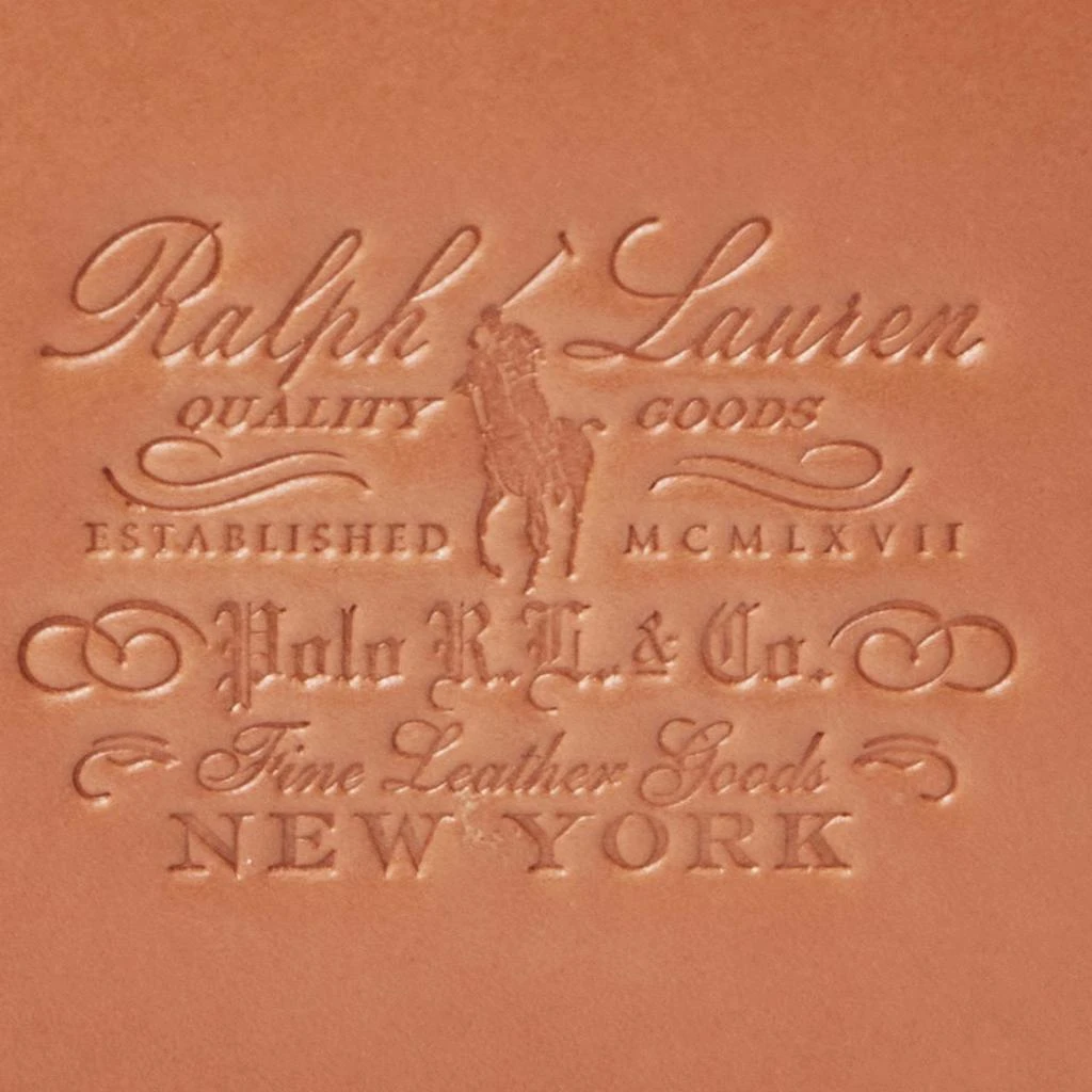 商品Ralph Lauren|Polo Ralph Lauren Heritage Leather Billfold Wallet,价格¥527,第4张图片详细描述