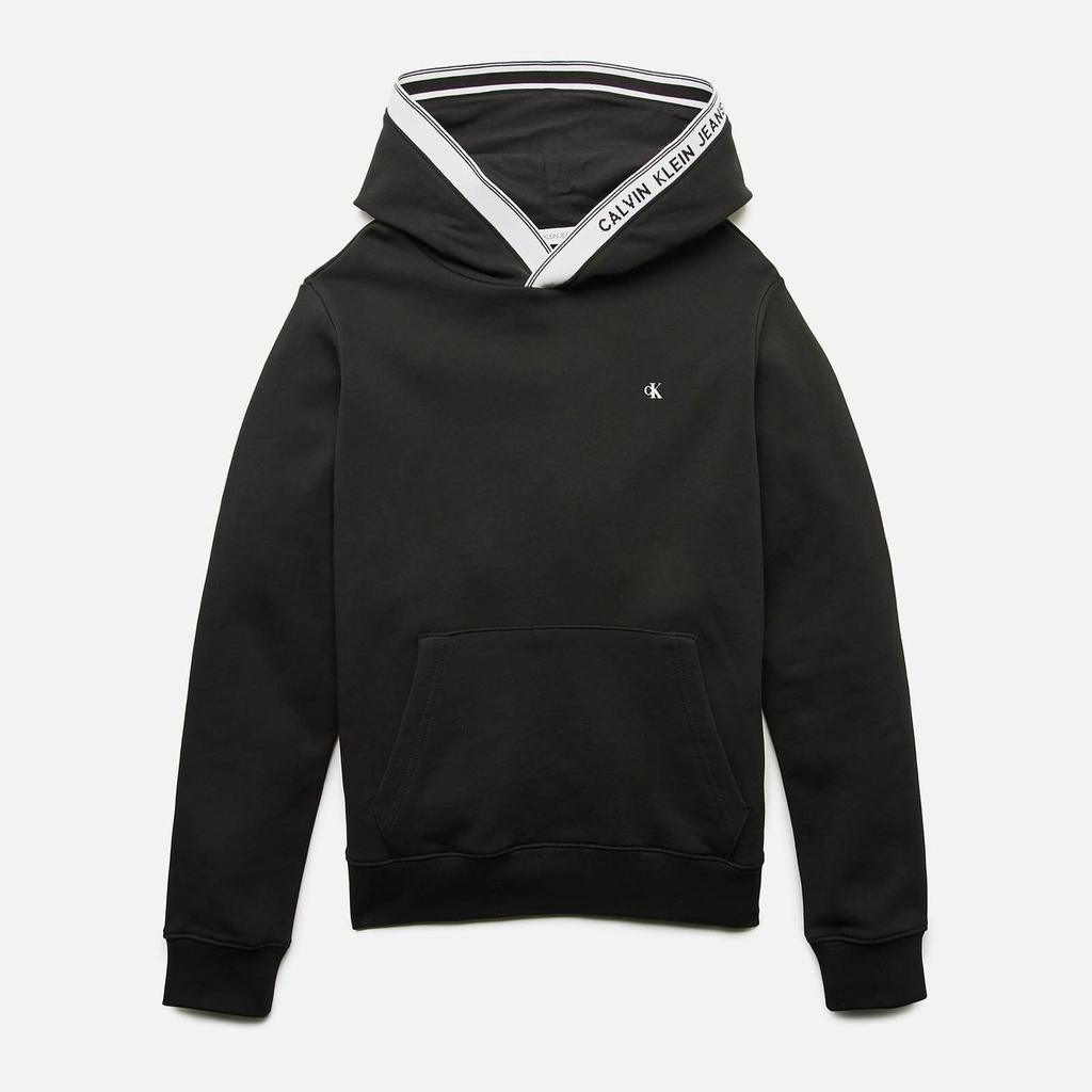 Calvin Klein Boy's Intarsia Hoodie - CK Black商品第1张图片规格展示