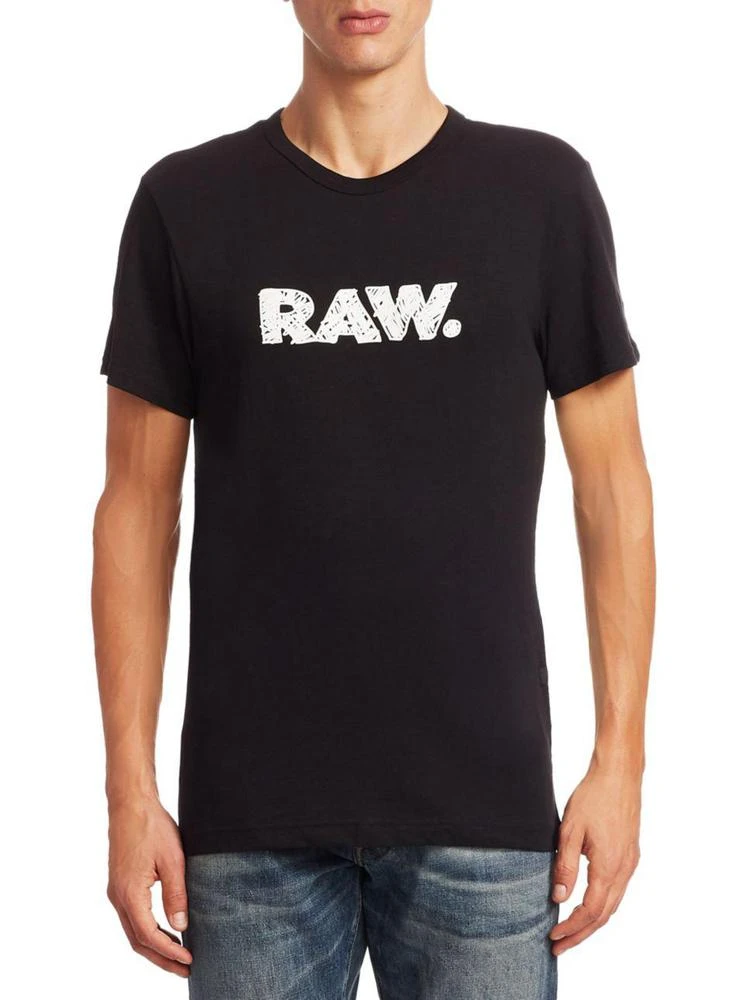 商品G-Star|Crewneck Cotton Tee,价格¥450,第1张图片