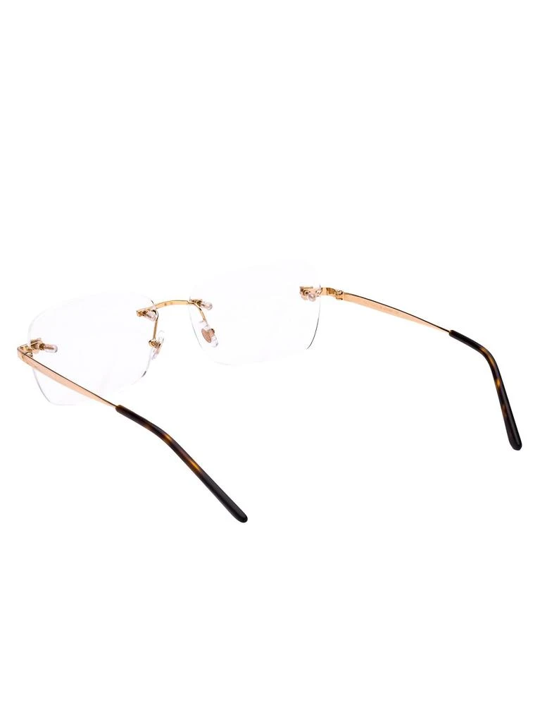 商品Cartier|Cartier Panthere Rectangle Frame Glasses,价格¥5527,第4张图片详细描述