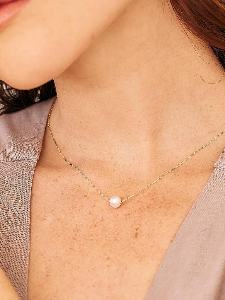 商品brook & york|Selma 14K-Gold Vermeil & Cultured Pearl Necklace,价格¥2071,第2张图片详细描述