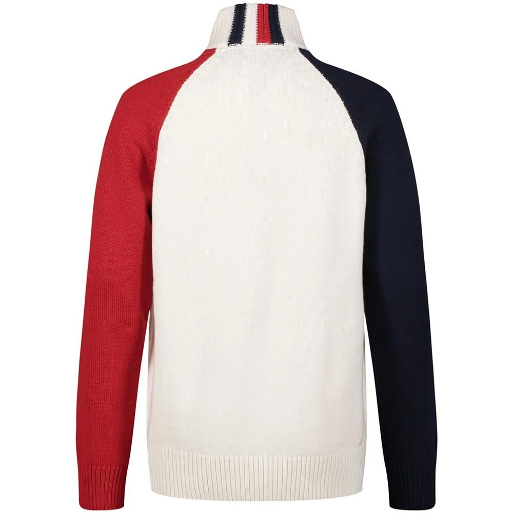 商品Tommy Hilfiger|Little Boys Colorblock Long Sleeve Quarter Zip Sweater,价格¥239,第2张图片详细描述