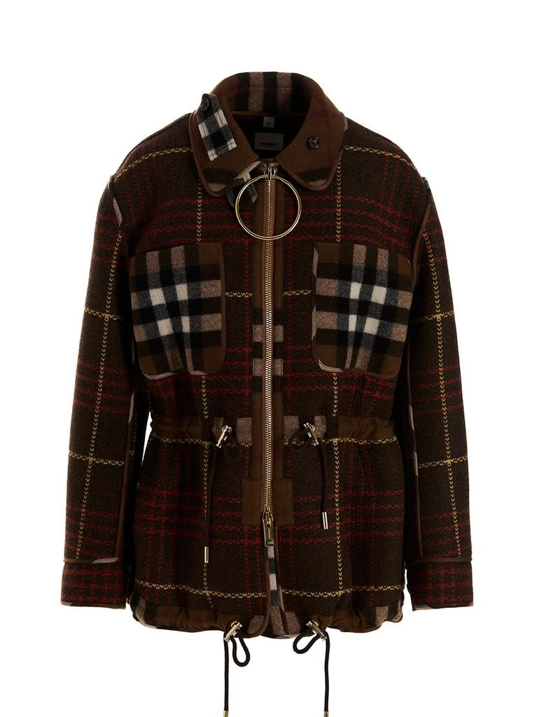 商品Burberry|Tartan patterned field jacket,价格¥15808,第1张图片