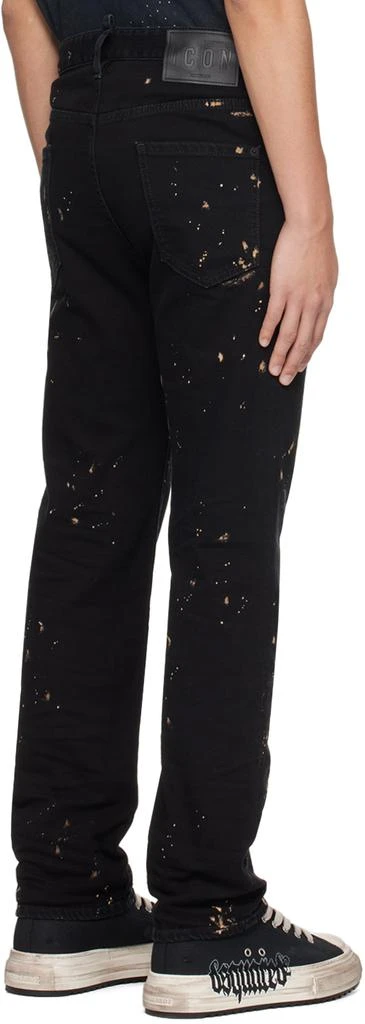 商品DSQUARED2|Black 642 Jeans,价格¥2397,第3张图片详细描述