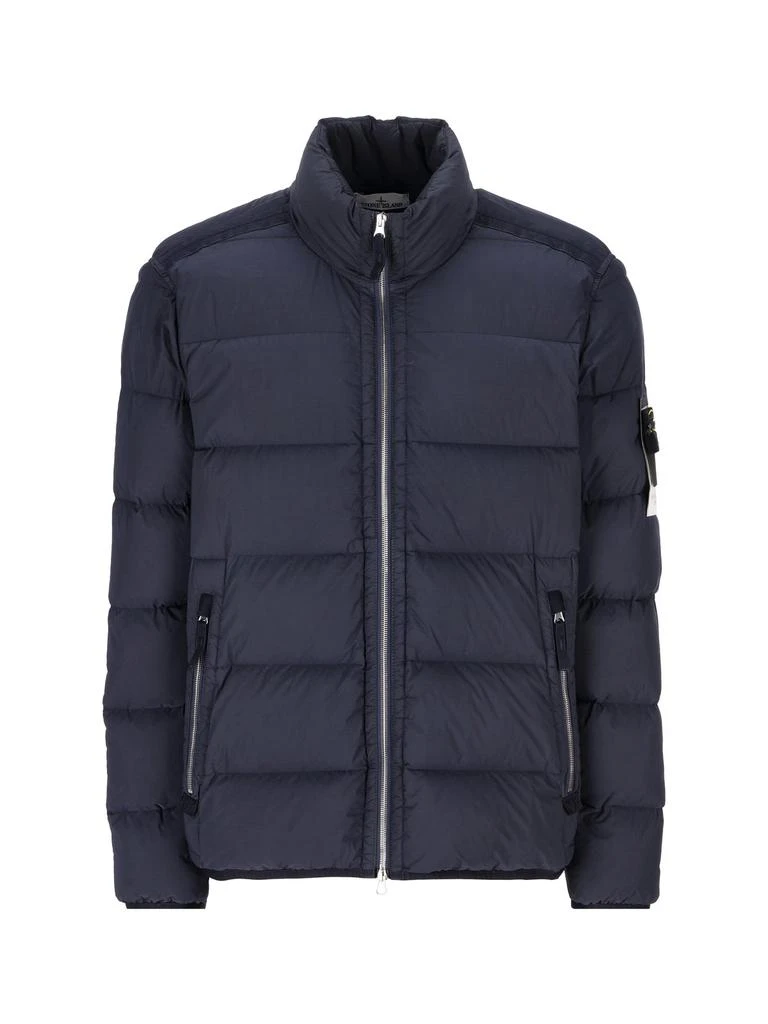 商品Stone Island|Stone Island Logo Patch High-Neck Padded Jacket,价格¥4039,第1张图片