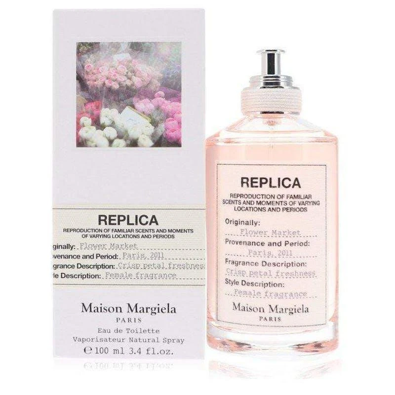商品MAISON MARGIELA|Replica Flower Market by Maison Margiela Eau De Toilette Spray 3.4 oz for Women,价格¥1388,第1张图片