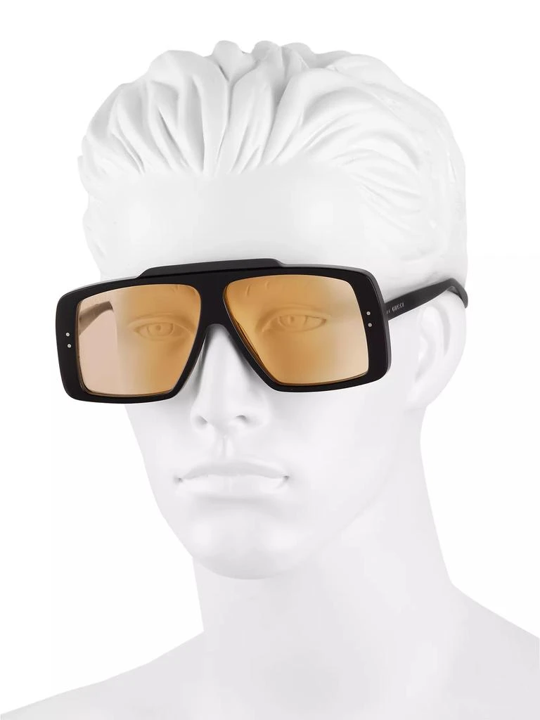 商品Gucci|Fashion Show 62MM Square Sunglasses,价格¥3915,第4张图片详细描述