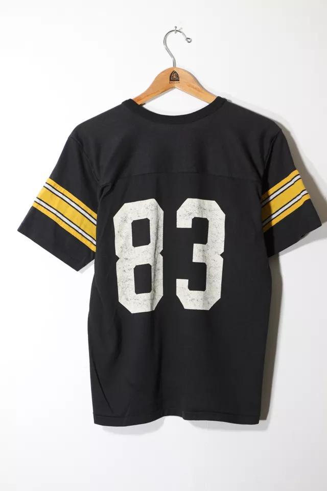 商品Urban Outfitters|Vintage NFL Pittsburgh Steelers Jersey Cut T-shirt Made in USA,价格¥969,第5张图片详细描述