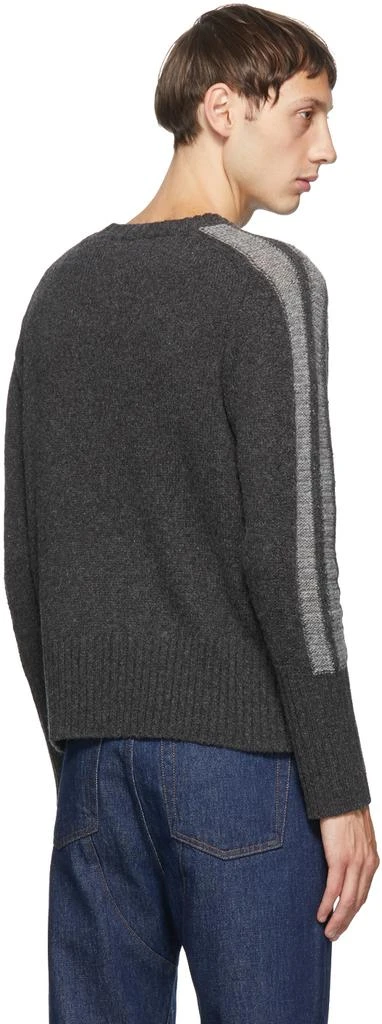 商品Random Identities|Grey Wool Bicolor Crewneck,价格¥2214,第3张图片详细描述