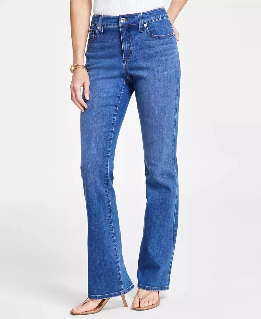 商品INC International|Women's Mid-Rise Bootcut Jeans, Created for Macy's,价格¥324,第4张图片详细描述