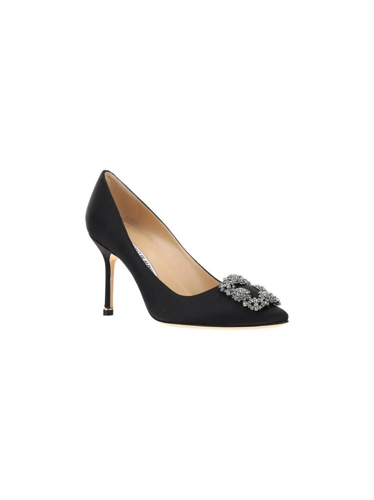 商品Manolo Blahnik|Manolo Blahnik Women&#39;s  Black Other Materials Pumps,价格¥7097,第2张图片详细描述