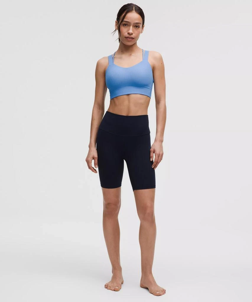 Like a Cloud Ribbed Longline Bra *Light Support, D/DD Cup 商品
