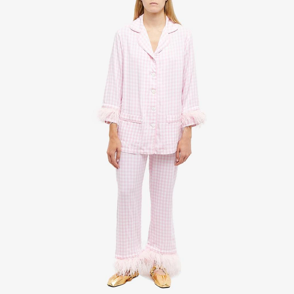 商品Sleeper|Sleeper Party Pajama Set,价格¥1445,第2张图片详细描述