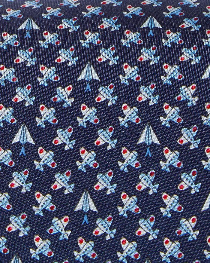 商品Salvatore Ferragamo|Planes Print Silk Classic Tie,价格¥1170,第2张图片详细描述