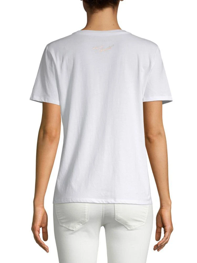 商品Karl Lagerfeld Paris|Stretch Cotton Team Karl Tee,价格¥98,第2张图片详细描述