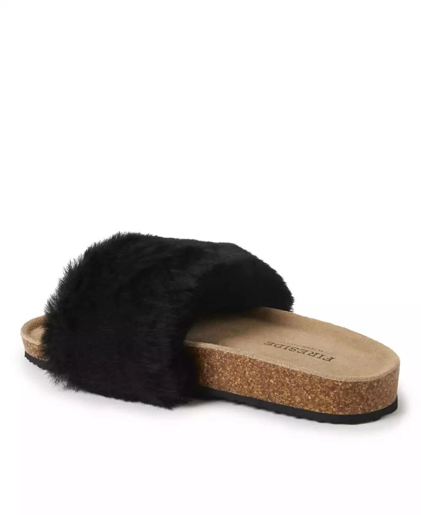 商品Dear Foams|Women's Canberra Cork Footbed Shearling Slides,价格¥301,第3张图片详细描述